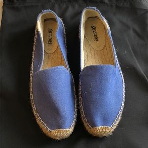 Soludos Blue Slides